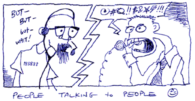  [ People Talking to People ] 